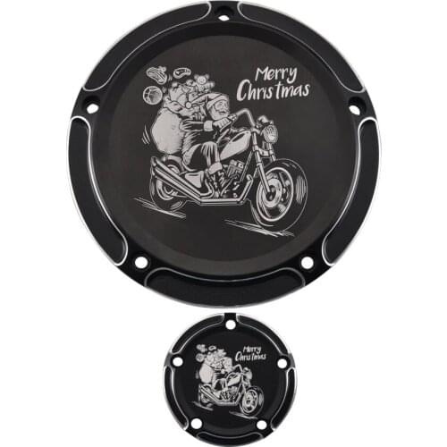 Motorcycle Derby Timer Engine Clutch Cover Fit For Harley Touring Road King Dyna Fat Bob Softail Electra Glide Protector Guard