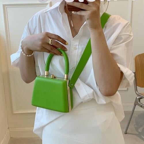 Summer Women Mini Pillow Totes Handbag Ladies Elegant Printed Shoulder Messenger Party Dinner Bags Green Orange Phone Purse Pink