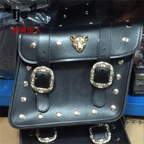 Mochila moto saddle bag for Vespa hyosung benelli harley softail sportster alforjas para moto side bag motorcycle bag backpack