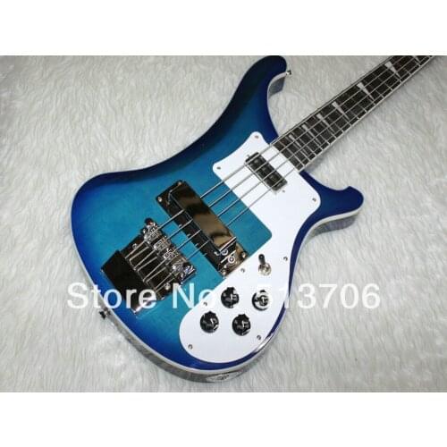 Newest Bule Electric Bass 4 strings bass High Quality Wholesale HOT