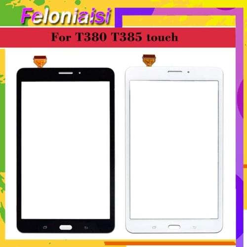 Original 8.0" For Samsung Galaxy Tab A 8.0 SM-T380 SM-T385 T380 T385 Touch Screen Digitizer Sensor Front Outer Glass Lens Panel