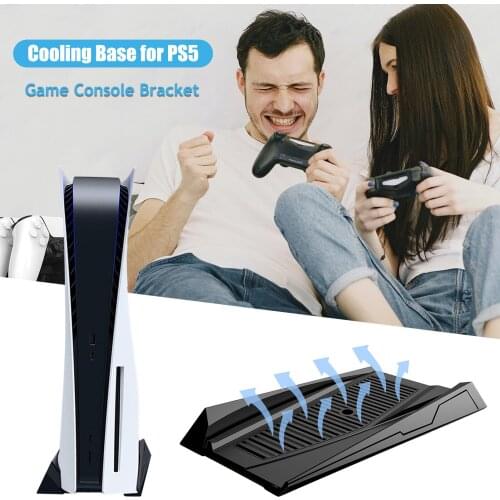 Cooling Support Base Holder For PS5 Game Console Digital Main Engine Vertical Support Cooling Support Bracket Base