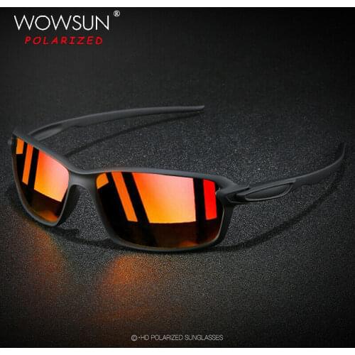Polarized Sports Sunglasses for Men Women Fishing Driving Cycling Glasses UV400