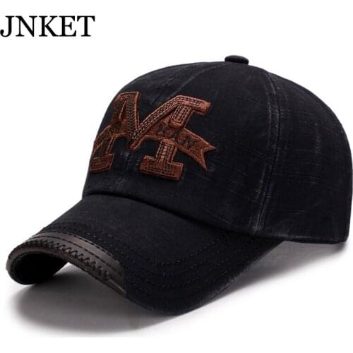 JNKET Unisex Casual Embroidery Cotton Baseball Cap Hip Hop Caps Outdoor Sports Sunhat Adjustable Snapbacks Hats Gorras Baseball
