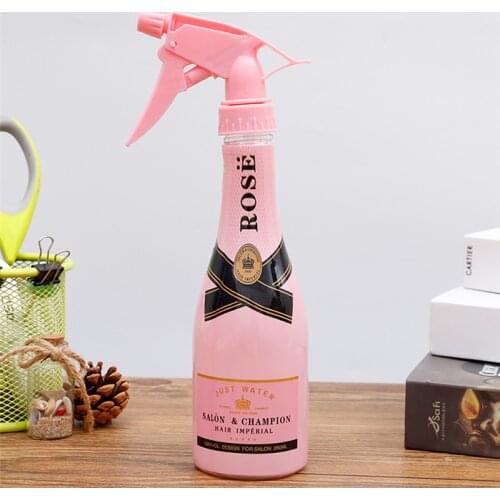 280ml Pink Retro Hair Spray Bottle Hairdressing Spray Bottle Salon Barber Hair Tools Water Sprayer Beauty Hair Care