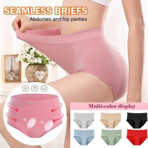 Womens panties Seamless Body Shapers Belly Underwear Waist Trainer Tummy Control Hip Pants Underwear High Waist soft Panties