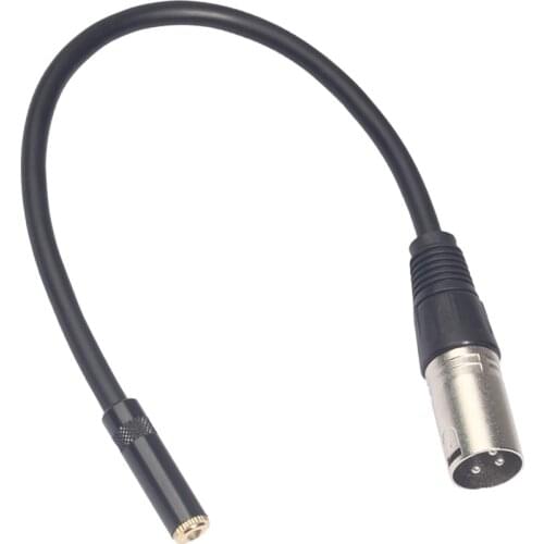 / XLR socket to XLR plug XLR headphone cable adapter Audio Line 30cm