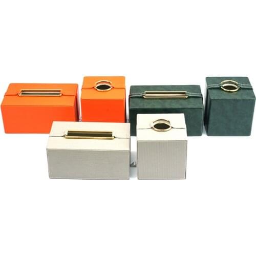 Entry Luxury Home Villa Living Room Coffee Table Decorative Tissue Box Paper Extraction Box Decoration