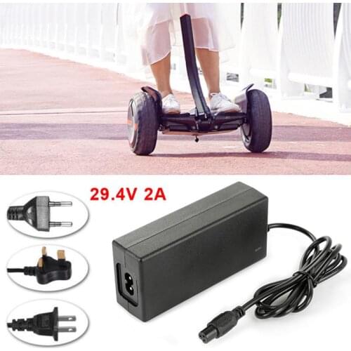 Lithium Battery Charger For 29.4V 2A Electric Scooter Electric Bicycle Li-ion Battery Charger For Xiaomi/Hoverboard Scooter NEW