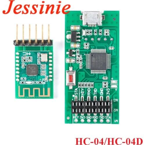HC-04 4.0 BLE Module Wireless Transparent Transmission Serial Port 2.4G HC-05 HC-06 HC-08 HC 04 05 06 08 Adapter Board