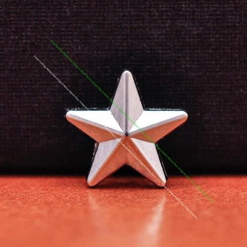 30Pc Western Silver Metal Cute Star Fasteners Stud Rivet Spikes concho for Bag Shoes Belt Leathercraft Pet Collor Devor Rivetbac