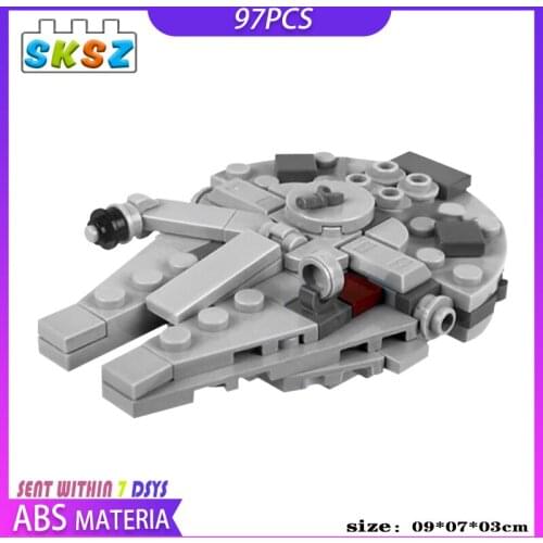 97Pcs Diy St Space Wars Mini Collection Toys Building Blocks Movie Simulation Battleshiped Assembly Bricks Kid Toy Gift Children