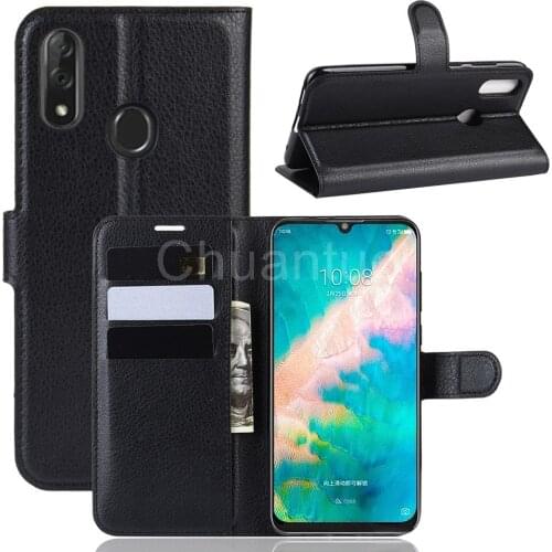 Book Style PU Leather Case Cover for ZTE Blade V10 Flip Wallet Phone Bags Cases with Stand for ZTE Blade V10