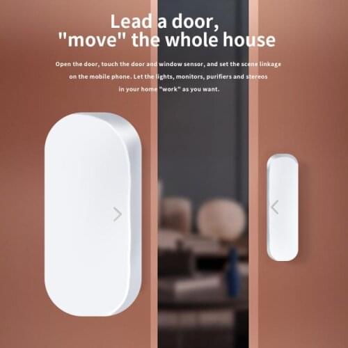 Zigbee Door Sensor and Window Magnetic Sensor Tuya Smart Home System Intelligent Linkage Door Magnetic Automation Scene