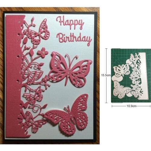 Crafts Metal Cutting Dies Butterfly Lace Frame Scrapbooking dies Embossing die cut Paper Knife mould blade punch stencils dies