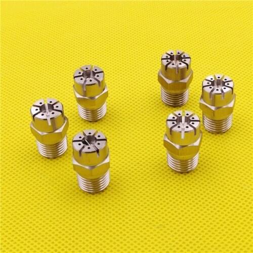 1/4"BSPT stainless steel blowing nozzle 6 hole or 8 hole round air knife spray jet steamjet water column linear spray head