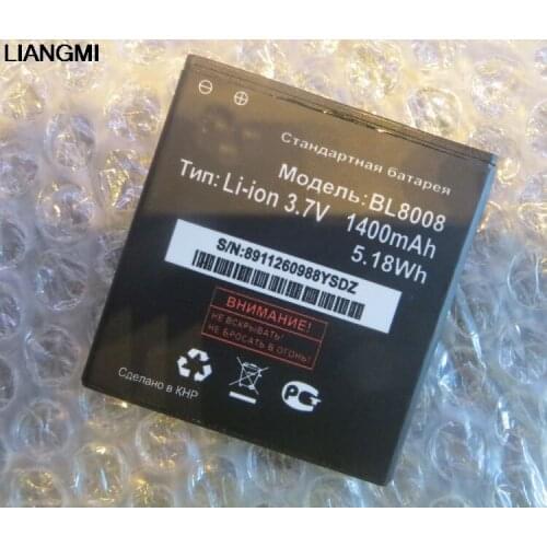 New 3.7V 1400mAh BL8008 Mobile Cell Phone Lithium Battery for Fly FS401 Stratus 1 with phone stander
