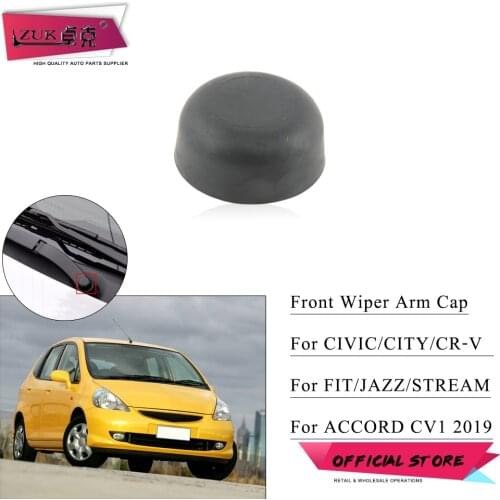 ZUK Front Wiper Arm Cap Nut Cover Lid For HONDA FIT JAZZ 2003-2018 CITY 2007-2016 CRV 2018 ACCORD 2019 STREAM CIVIC 2001-2005