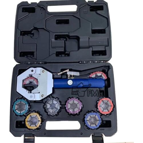 Manual Hydraulic Hose Crimping Tool Car Auto A/C Hose Hydra-Crimper Repair Air Condition Hose 71500