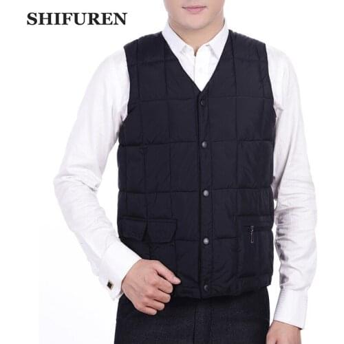 SHIFUREN Men's Down Vests
