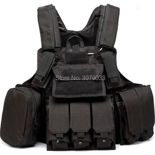 Tactical Vest Molle CIRAS Airsoft Combat Vest Releasable Armor Plate Carrier Strike Vests W/Magazine Pouch Hunting Clothes Gear