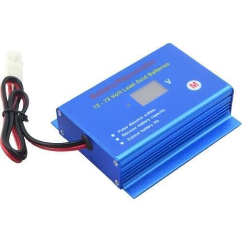 12V 24V 36V 48V 60V 72V battery desulfator conditioner regenerator with quick disconnect cables
