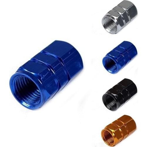 4pcs Bicycle Valve Bike Aluminium Alloy Dustproof Valve Cap Tyre Air Caps Valves Cover MTB Mountain Bike Cycling Accessories