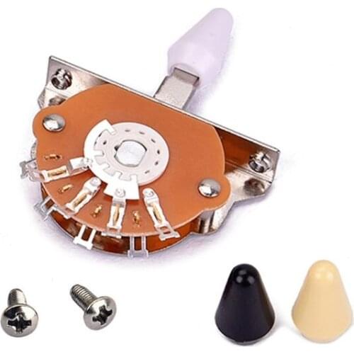 5 way Guitar Pickup Switch with Screws Pickup Selector Parts Accessories Dropship