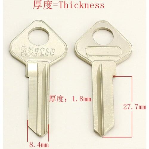 A119 House Home Door Key blanks Locksmith Supplies Blank Keys 20 pieces/lot