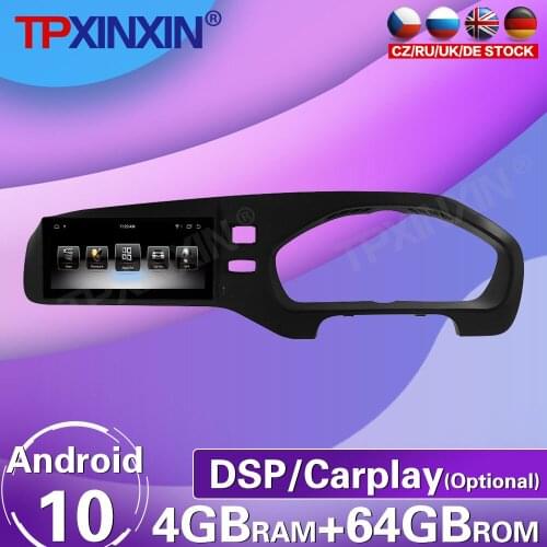64G For Volvo V40 2011-2018 RHD Android 10 Touch Screen Car Radio Tape Recorder Video Multimedia Player GPS Navigation Carplay