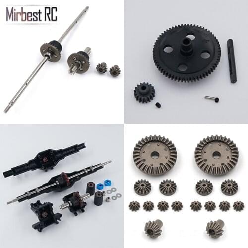 Wltoys 12428 A/B/C 12423 RC Car Spare parts Upgrade metal differential gear 12428-0091 12428-0133 Reduction gear 12428-0015