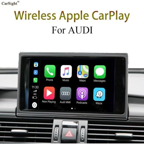 Car Accessory OEM Navigation System Upgrade Wireless CarPlay Interface for AUDI Q8 4M 2018 MMI Touch