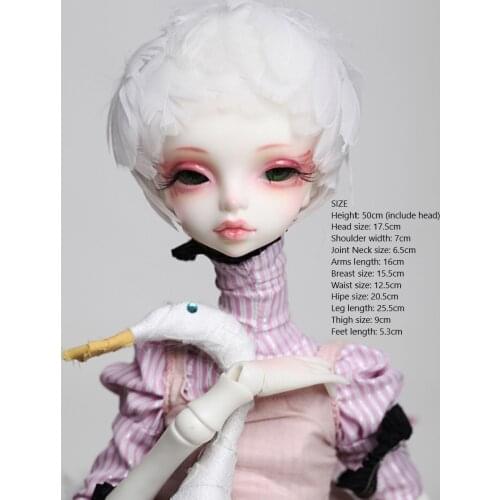 BJD1/4 Swans Baby Girl Free Eye