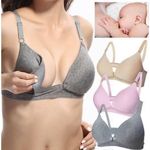 Hot Bluelans Women Nursing Bra Front Buckles Maternity Bra Breastfeeding Pregnant Bras Pregnant Women Fitness Bra Underwear