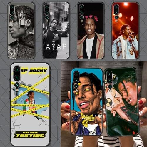Rapper ASAP rocky Phone case For Huawei P Mate P10 P20 P30 P40 10 20 Smart Z Pro Lite 2019 black fashion waterproof trend cover