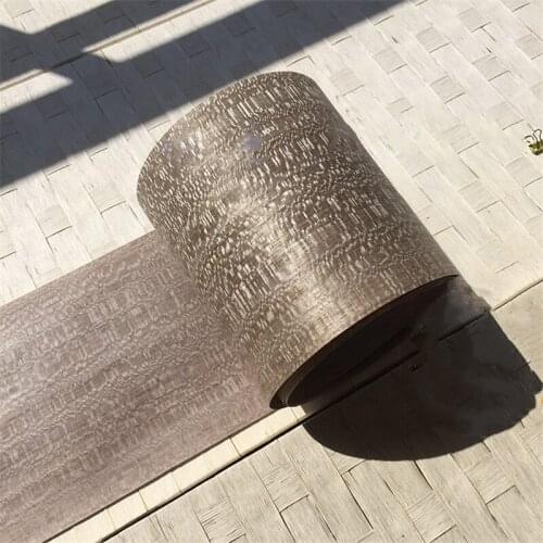 Custom Natural Veneer Genuine Lacewood Grey Platano Decorative Sliced Veneer for Furniture