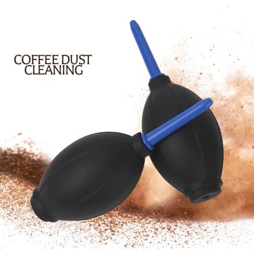 Coffee Air Dust Blower Cleaning Ball Coffee Powder Cleaning Brush Tool Universal Dust Blower Cleaner Rubber Air Blower Pump Dust