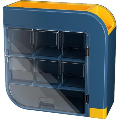 Kitchen seasoning box set household combined knife rest chopsticks cage wall mounted seasoning storage box table shelf