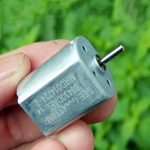 Micro 130 Motor Electric DC 12V-24V 18V 14500RPM High Speed Strong Magnetic Precious Metal Brush DIY Toy Car Boat Mini Model