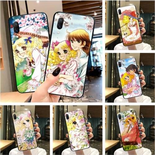 Cute Princess Manga Candy Phone Case For Vivo Y91c Y17 Y51 Y67 Y55 Y7s Y81 Y19 Y97 Y93 V17 vivos5