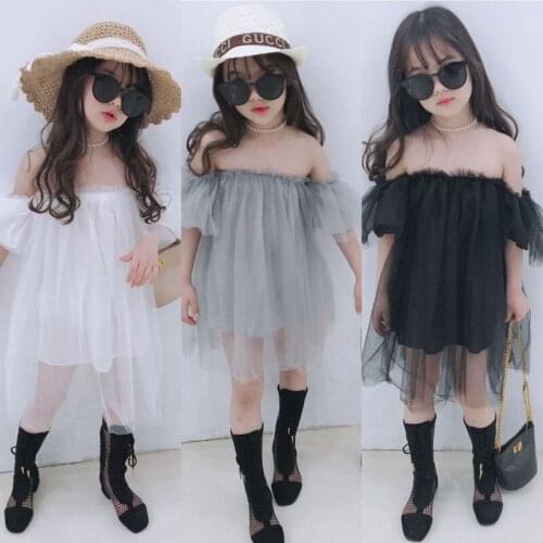 Kids Dresses Teenage White Blue Wedding Party Dress Lace Girl Dress Long Sleeve Children Clothing Spring Autumn 6 8 10 12 14 16