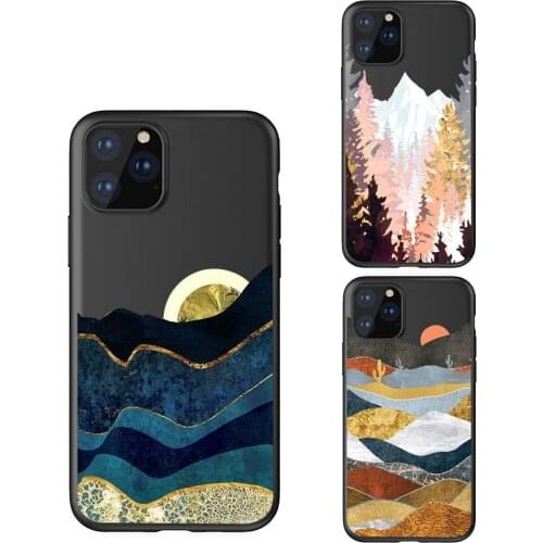 Fashion Funda soft silicone Case For Apple iPhone SE 2020 6 6s 7 8 Plus X XR XS 11 Pro max TPU Cover
