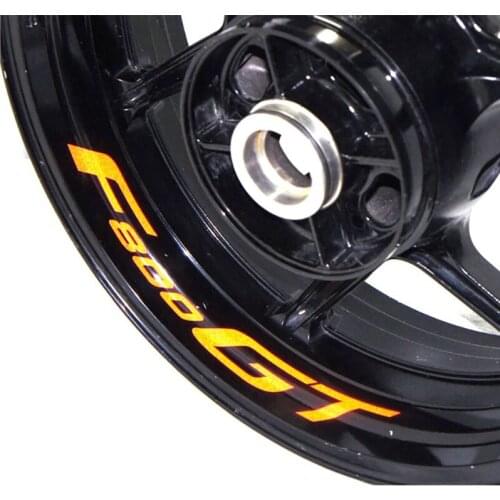 Motorcycle Wheel Sticker Decal Reflective Rim Bike Motorcycle Suitable for BMW F800 GT