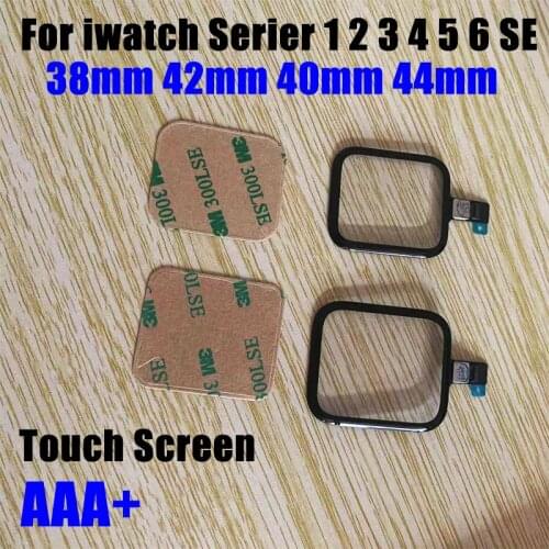New For Apple Watch Series 1 2 3 4 5 SE 6 S2 S3 S4 S5 S6 Touch Screen LCD Outer Digitizer Front Glass Panel 38mm 42mm 40mm 44mm