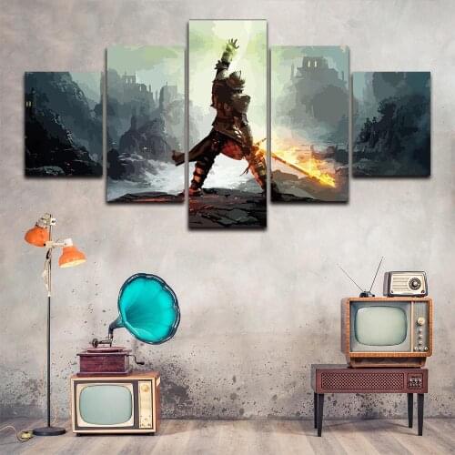 Popular Online Games Painting Wall Art Poster Canvas Painting Nordic Wall Pictures Living Room Home Decor No Frame