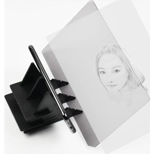 ABS Durable Optical Imaging Drawing Board Lens Painting Mirror Plate Tracing Table Plotter Develop Hand-eye Coordination