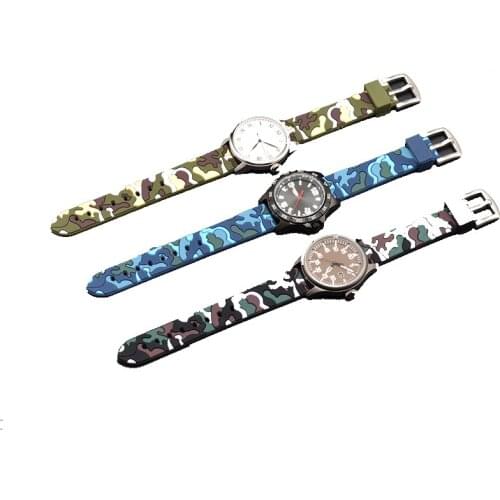 Silicone Camouflage Strap for Amazfit Pace Stratos 2 Bracelet Watchband for Huami GTR 47mm for Xiaomi Amazfit Bracelets