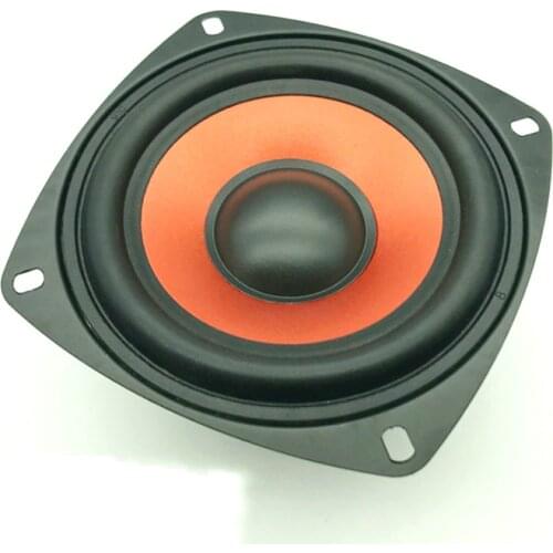 SOTAMIA 1Pcs 4 Inch Full Range Speaker 8 Ohm 30W Rubber Edge Home Theater Hifi Loudspeaker Car Bookshelf Sound Music Speaker