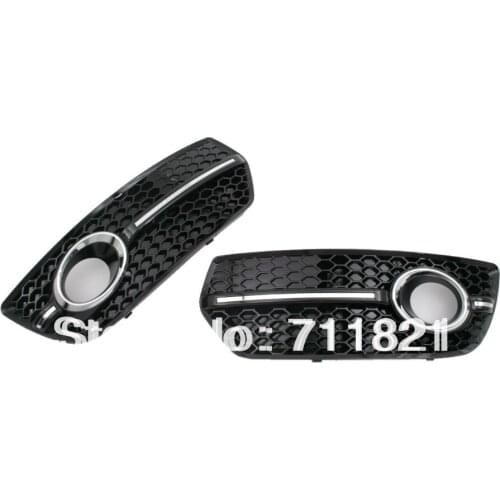 Sporty Honeycomb Front Fog Light Grille For Audi Q5