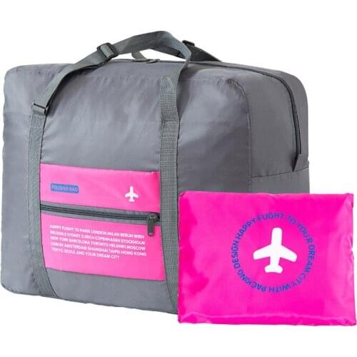 Aprince Large-Capacity Travel Clothing Storage Bag Folding Aircraft Travel Bag Korean Version Hand Luggage Bag